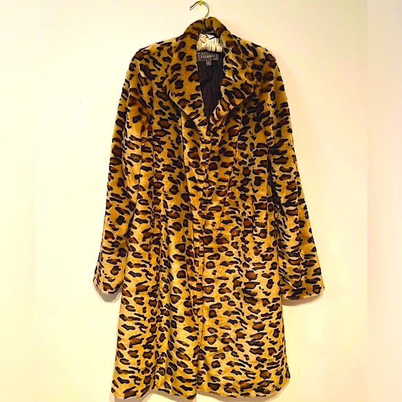 STYLISH CHEETAH FAUX FUR SUPER SOFT SIZE 12 - Picture 3 of 11